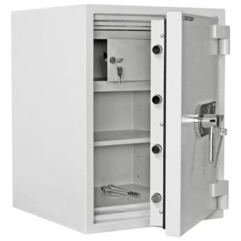 Rottner Wertschutzschrank EN2 Diamant Fire PO65 Doppelbartschloss lichtgrau T05910